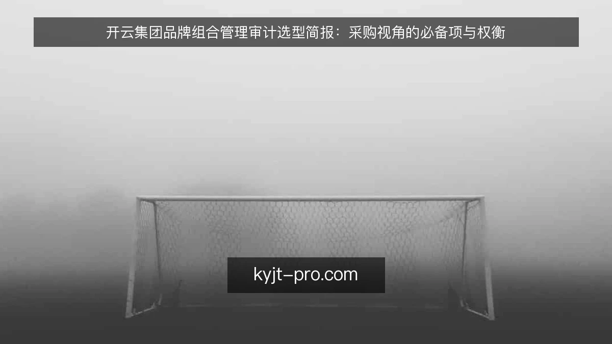 开云集团品牌组合管理审计选型简报：采购视角的必备项与权衡